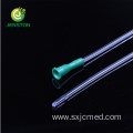 Disposable urethral catheter with heat-polished eyes